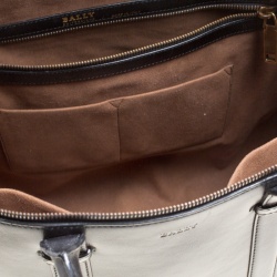 Bally Black Leather Weekend Bag