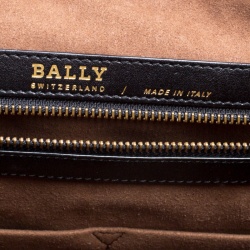 Bally Black Leather Weekend Bag