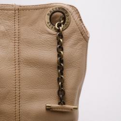 Bally Beige Leather Western Boots Size 36