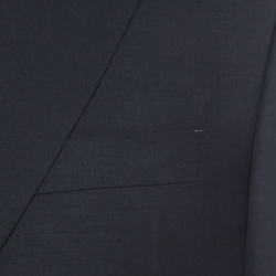 Balmain Grey Wool Regular Fit Suit XS 