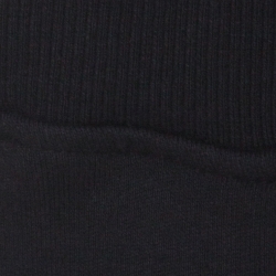 Balmain Black Cotton and Velvet Side Paneled Biker Jogger Pants L