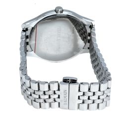 Balmain Silver Stainless Steel Beleganza B1341.33.22 Men's Wriswatch 40 mm