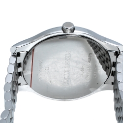 Balmain Silver Stainless Steel Beleganza B1341.33.22 Men's Wriswatch 40 mm