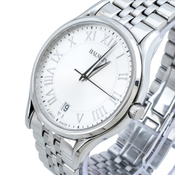 Balmain Silver Stainless Steel Beleganza B1341.33.22 Men's Wriswatch 40 mm