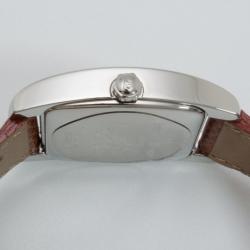 Pre Owned Baume & Mercier Classic Crème Dial Inox Plated Unisex Wristwatch