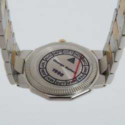 Pre Owned Baume & Mercier Riviera Two Toned Gold/Steel Unisex Wristwatch