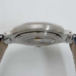 Pre Owned Baume & Mercier Formula S Orange Toned Bezel Unisex Wristwatch