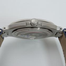 Pre Owned Baume & Mercier Formula S Orange Toned Bezel Unisex Wristwatch