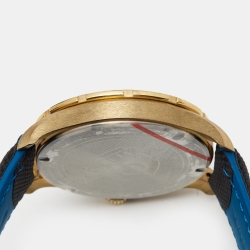 Pre Owned Baume & Mercier Black Bronze Aluminium Calfskin Clifton Club 10500 Men's Wristwatch 42 mm