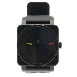 Pre Owned Bell & Ross Black Stainless Steel Aviation Type Men's Wristwatch 42MM