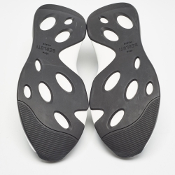 Pre Owned Berluti Blue Mesh Low Top Sneakers Size 42.5