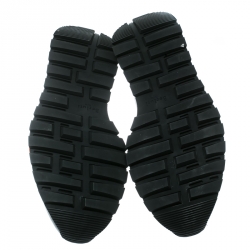 Pre Owned Berluti Brown Leather Fast Track Brogue Sneakers Size 44