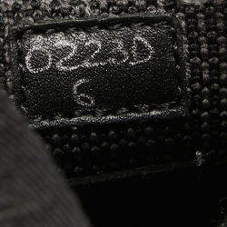 Pre Owned Berluti Grey Knit Fabric and Leather Shadow Sneakers Size 40