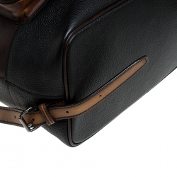 Berluti Brown Leather Horizon Backpack 