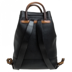 Berluti Brown Leather Horizon Backpack 