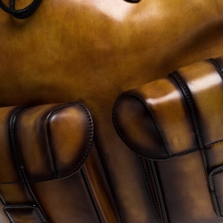 Berluti Brown Leather Horizon Backpack 
