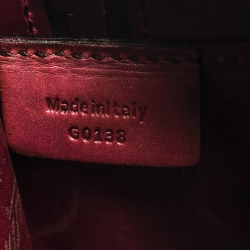 Pre Owned Berluti Burgundy Ombre Leather Un Jour Venezia Briefcase