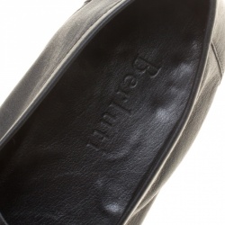 Pre Owned Berluti Black Leather Penny Loafers Size 42.5