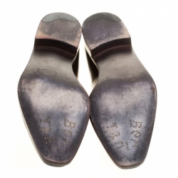 Pre Owned Berluti Burgundy Leather Alessandro Oxfords Size 43