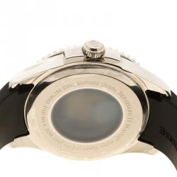 Bernhard H Mayer Black Stainless Steel Force Maximus Men's Wristwatch 44 mm