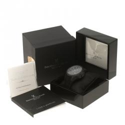 Bernhard H. Mayer Black Stainless Steel Victor Chronograph Men's Wristwatch 50 mm
