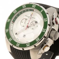 Bernhard H. Mayer White Stainless Steel Striker Men's Wristwatch 50 mm