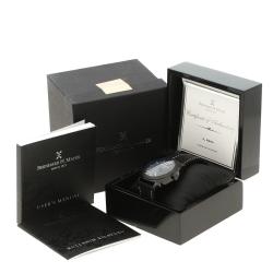 Bernhard H Mayer Black Stainless Steel IL Nero Men's Wristwatch 44 mm