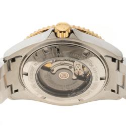 Pre Owned Bernhard H Mayer Black Stainless Steel Nauticus Royale II Men's Wristwatch 45 mm