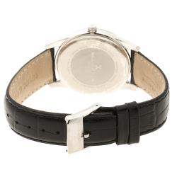 Bernhard H Mayer Black Stainless Steel Ouranos Noir Men's Wristwatch 39 mm