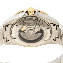 Pre Owned Bernhard H Mayer Black Stainless Steel Nauticus Royale II Men's Wristwatch 45 mm