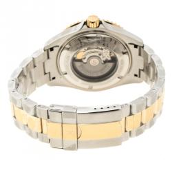 Pre Owned Bernhard H Mayer Black Stainless Steel Nauticus Royale II Men's Wristwatch 45 mm