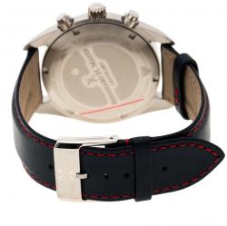 Pre Owned Bernhard H. Mayer Blue Stainless Steel Ascent Chronograph BH06/CW Men's Wristwatch 44 mm