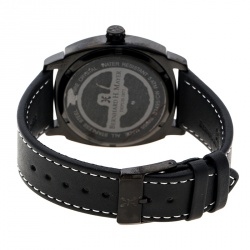 Bernhard H Mayer Black Stainless Steel IL Nero Men's Wristwatch  44 mm
