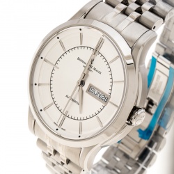 Bernhard H Mayer Silver Stainless Steel Chronos Limited Edition Men's Wristwatch 42MM