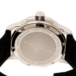 مملوكة مسبقًا Bernhard H. Mayer Blue Stainless Steel Drift Men's Wristwatch 44 mm