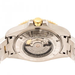 Bernhard H Mayer Grey Carbon Fiber Two-Tone Stainless Steel Nauticus Royale III Men's Wristwatch 45 mm