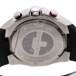 Bernhard H. Mayer White Stainless Steel Striker Victory Men's Wristwatch 52 mm