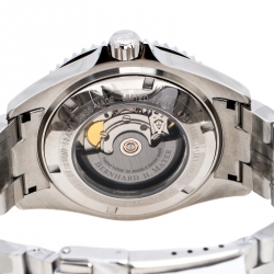 Bernhard H. Mayer Black Stainless Steel Nauticus Austro Limited Edition Men's Wristwatch 45 MM