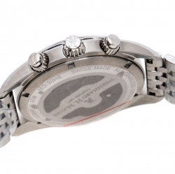 Pre Owned Bernhard H. Mayer Blue Stainless Steel Ascent Chronograph BH06/CW Men's Wristwatch 44 MM