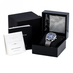 Pre Owned Bernhard H. Mayer Blue Stainless Steel Ascent Chronograph BH06/CW Men's Wristwatch 44 MM