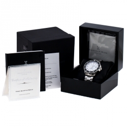 Bernhard H. Mayer White Stainless Steel Force Quantum Men's Wristwatch 43 mm