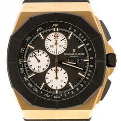 Pre Owned Bernhard H Mayer Grey Stainless Steel Exemplar Rose Gold Limited Edition Men's Wristwatch 46 mm