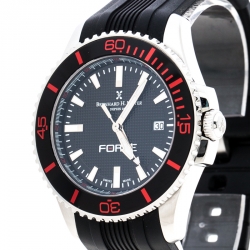 Bernhard H Mayer Black Stainless Steel Force Maximus Men's Wristwatch 43MM