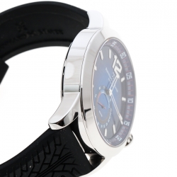 Bernhard H. Mayer Blue Stainless Steel Drift Men's Wristwatch 44 mm