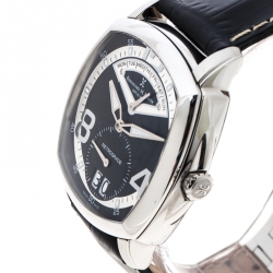 Pre Owned ..Bernhard H Mayer Black Stainless Steel La Retrograde II Men's Wristwatch 42 mm