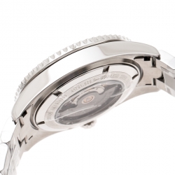 Bernhard H. Meyer Black Stainless Steel Nauticus Austro Limited Edition Men's Wristwatch 45 mm