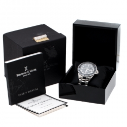 Bernhard H. Meyer Black Stainless Steel Nauticus Austro Limited Edition Men's Wristwatch 45 mm
