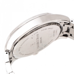 Pre Owned Bernhard H. Mayer Silver White Stainless Steel Virtus Limited Edition Men's Wristwatch 43 mm