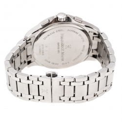 Pre Owned Bernhard H. Mayer Silver White Stainless Steel Virtus Limited Edition Men's Wristwatch 43 mm