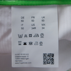 Pre Owned Boss Green By Hugo Boss Beige Slim Fit Hakan7 Pants L
